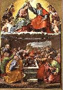 Giulio Romano Coronation of the Virgin painting
